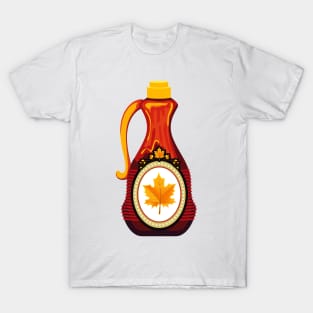 Cute Maple Syrup Bottle T-Shirt